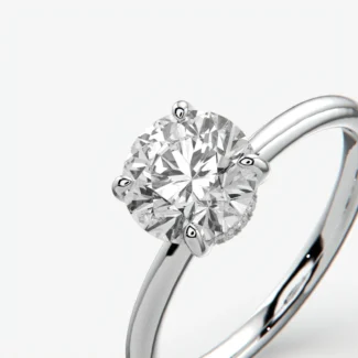 Round Brilliant Diamond Engagement Ring