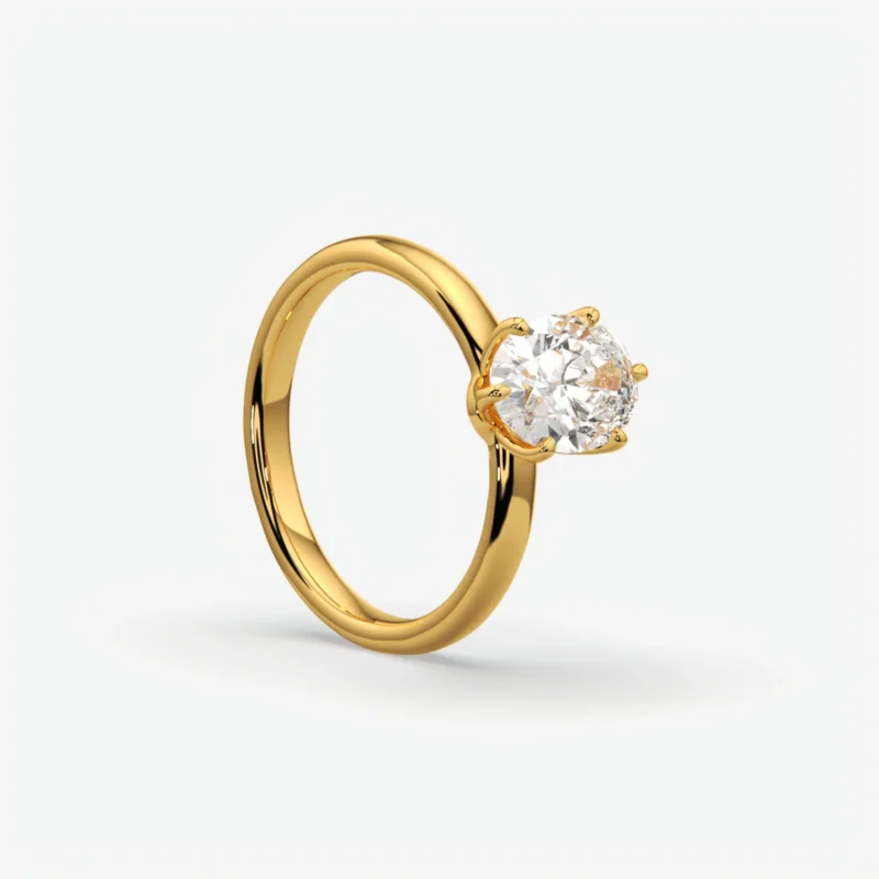 Oval Cut Diamond Engagement Ring