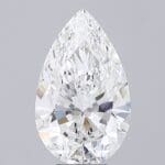 6.0-Carat Pear Shape Lab Grown Diamond