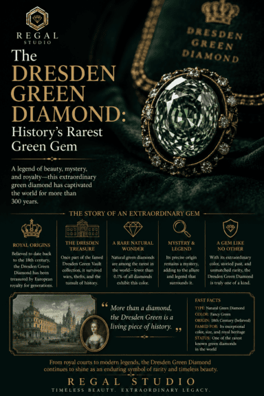 Dresden Green Diamond: History’s Rarest Green Gem
