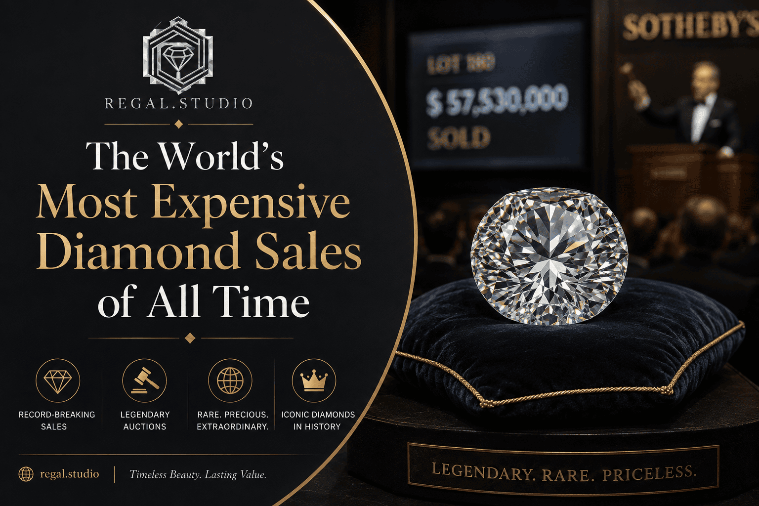 World's Most Expensive Diamonds Ever Sold: Record Prices