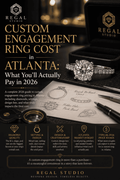 Custom Engagement Ring Cost in Atlanta: 2026 Guide